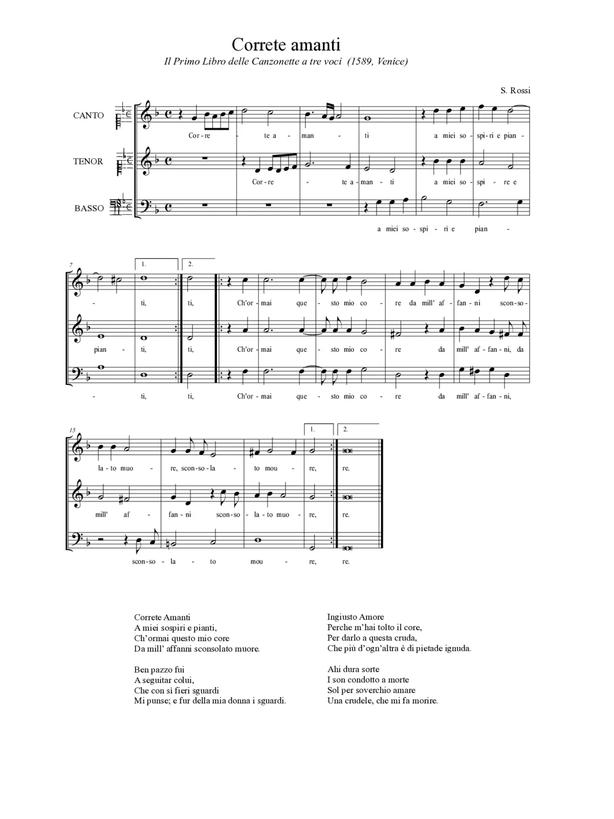 Correte amanti - Page 1