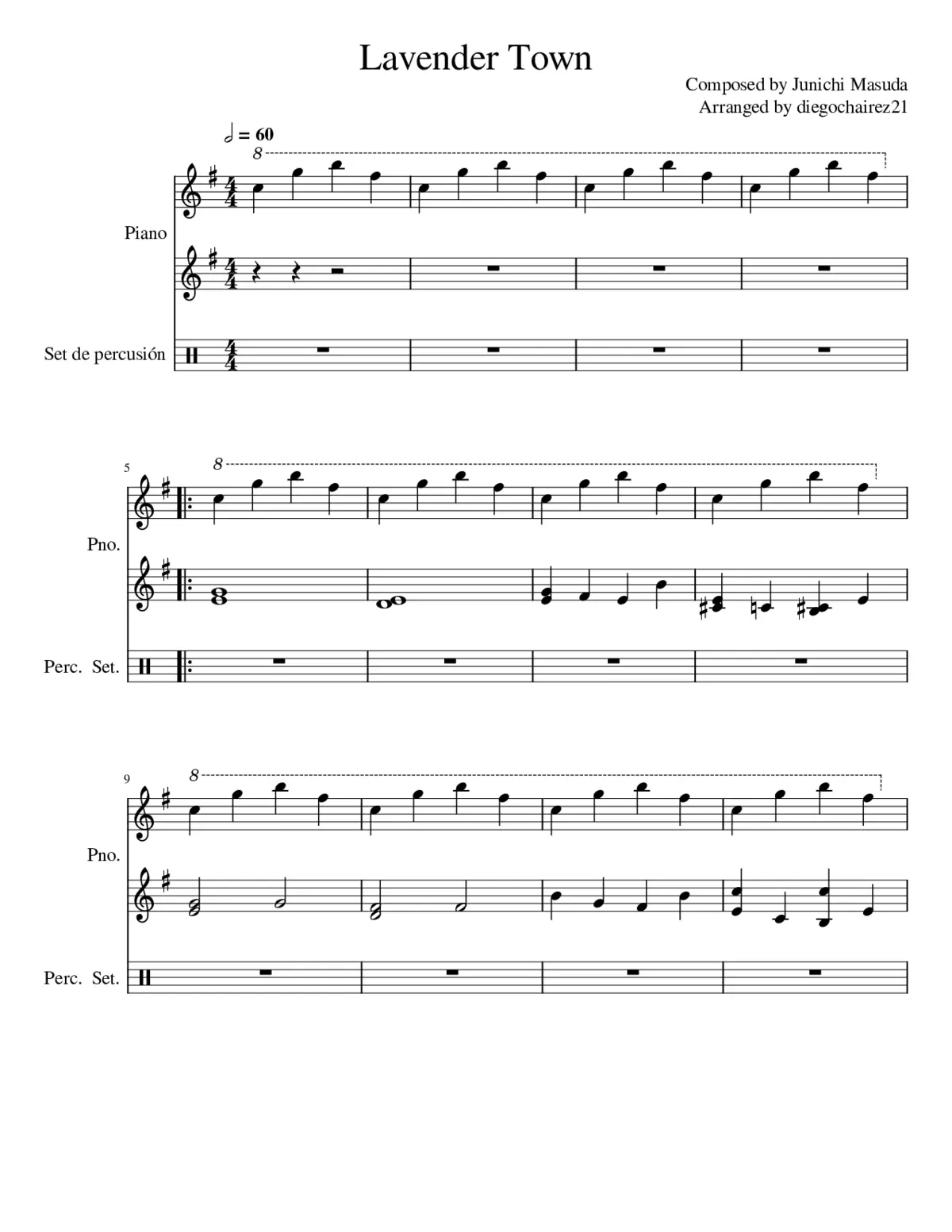 pokemon - lavender town theme - Page 1