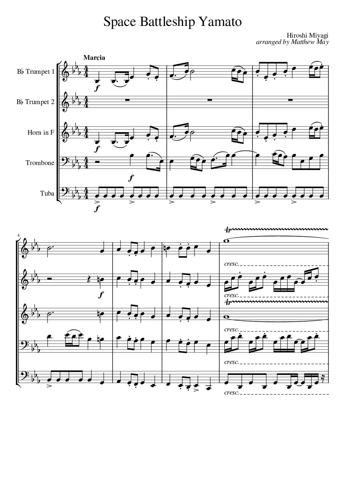 Space Battleship Yamato - Page 1