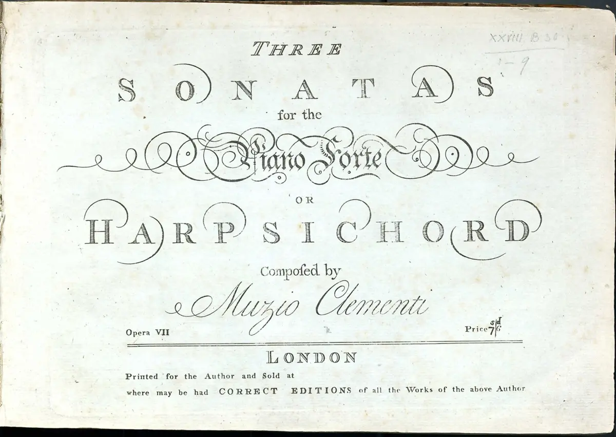 Three Piano Sonatas - Page 1
