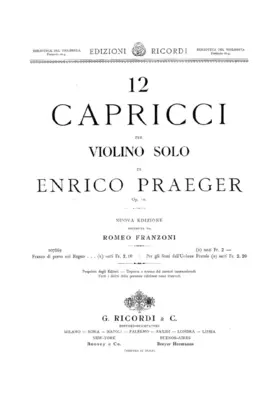 12 Caprices for Violin