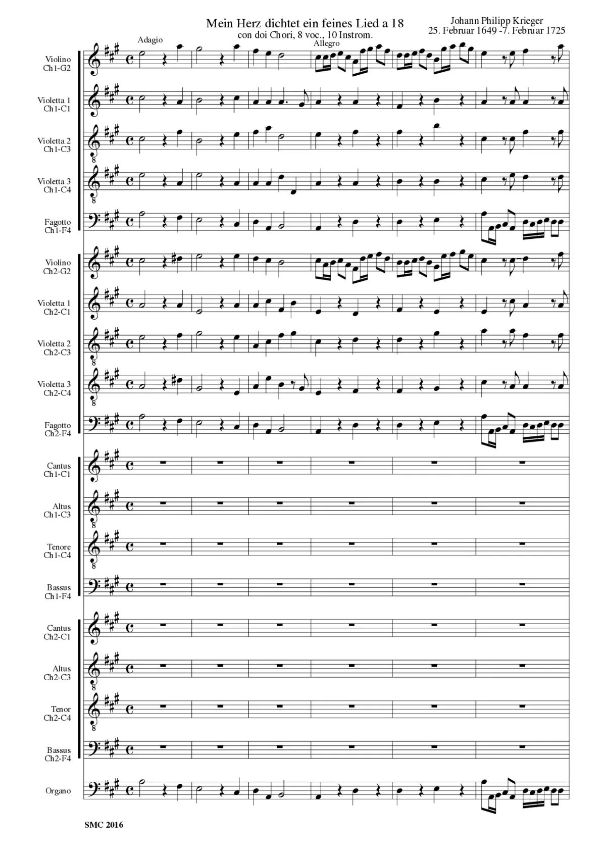 Mein Herz dichtet ein feines Lied - Page 1
