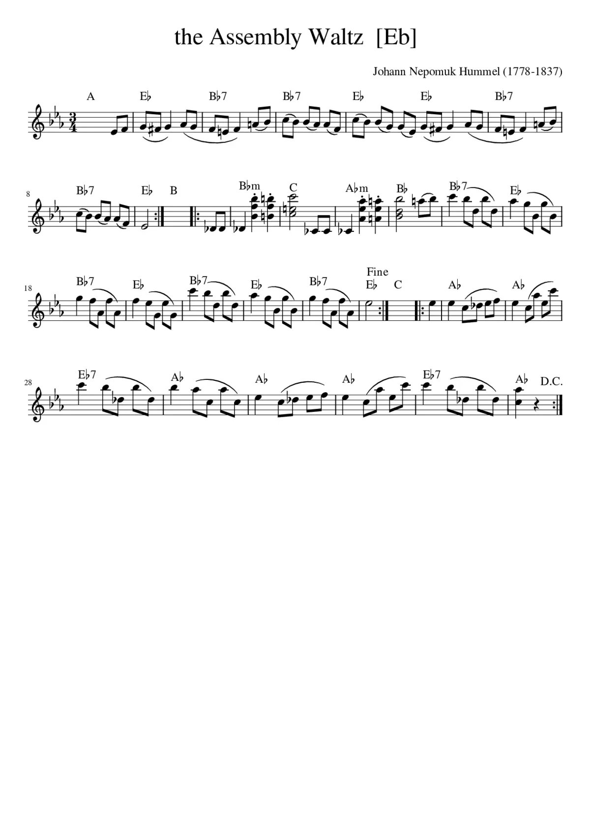 the Assembly Waltz - Page 1