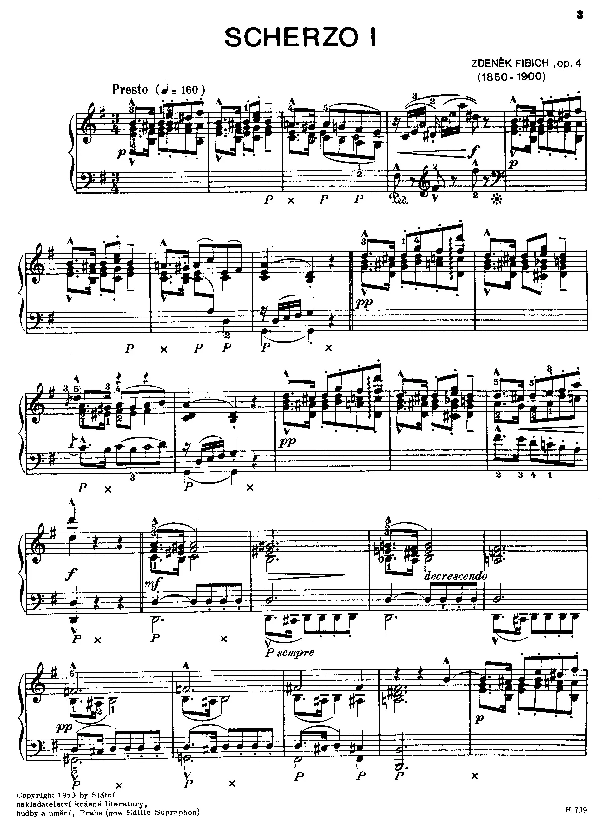 2 Scherzi, Op.4 - Page 1