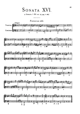 Flute Sonata in A minor