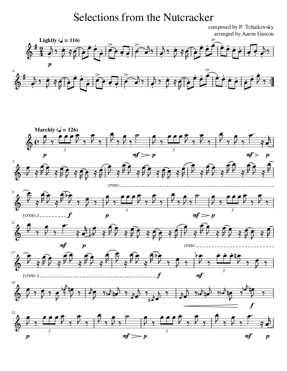 The Nutcracker (ballet) Op.71 - Page 1