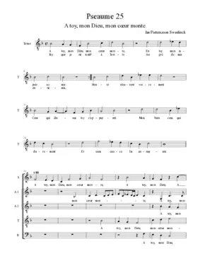 Pseaume 25 - A toy, mon Dieu, mon cœur monte