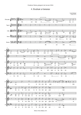 Exultent et laetentur