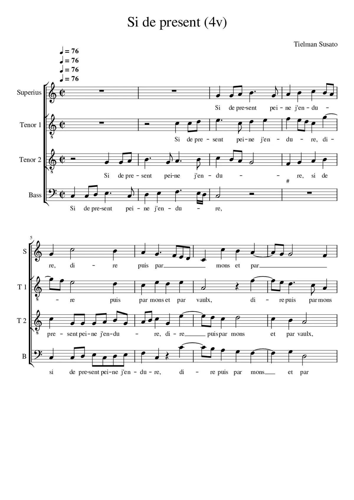 Si de present (4v.) - Page 1