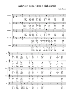 Ach Gott vom Himmel sieh darein