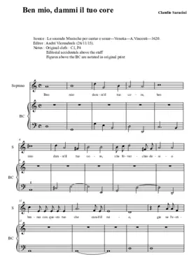 Ben mio, dammi il tuo core