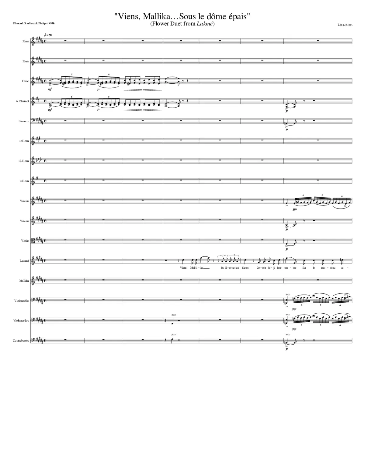 Lakmé - Page 1