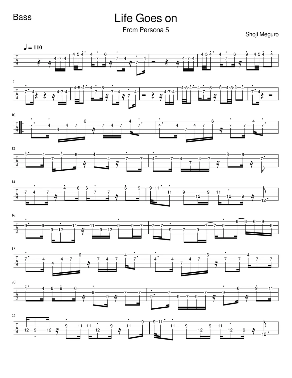 Life Goes On - Page 1