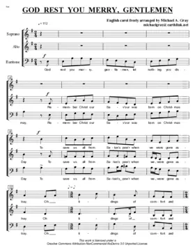 God rest you merry, gentlemen