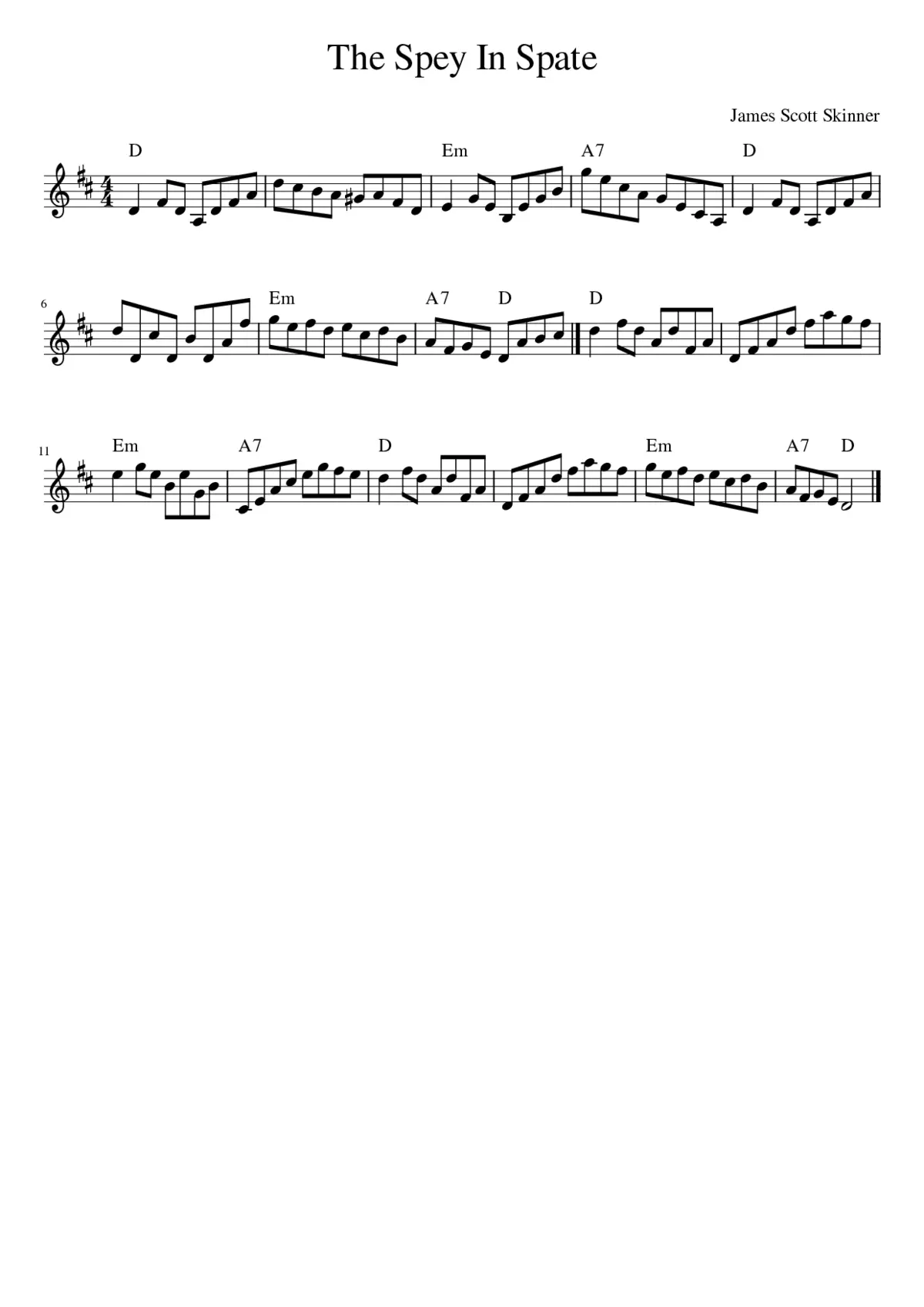 The Spey In Spate - Page 1