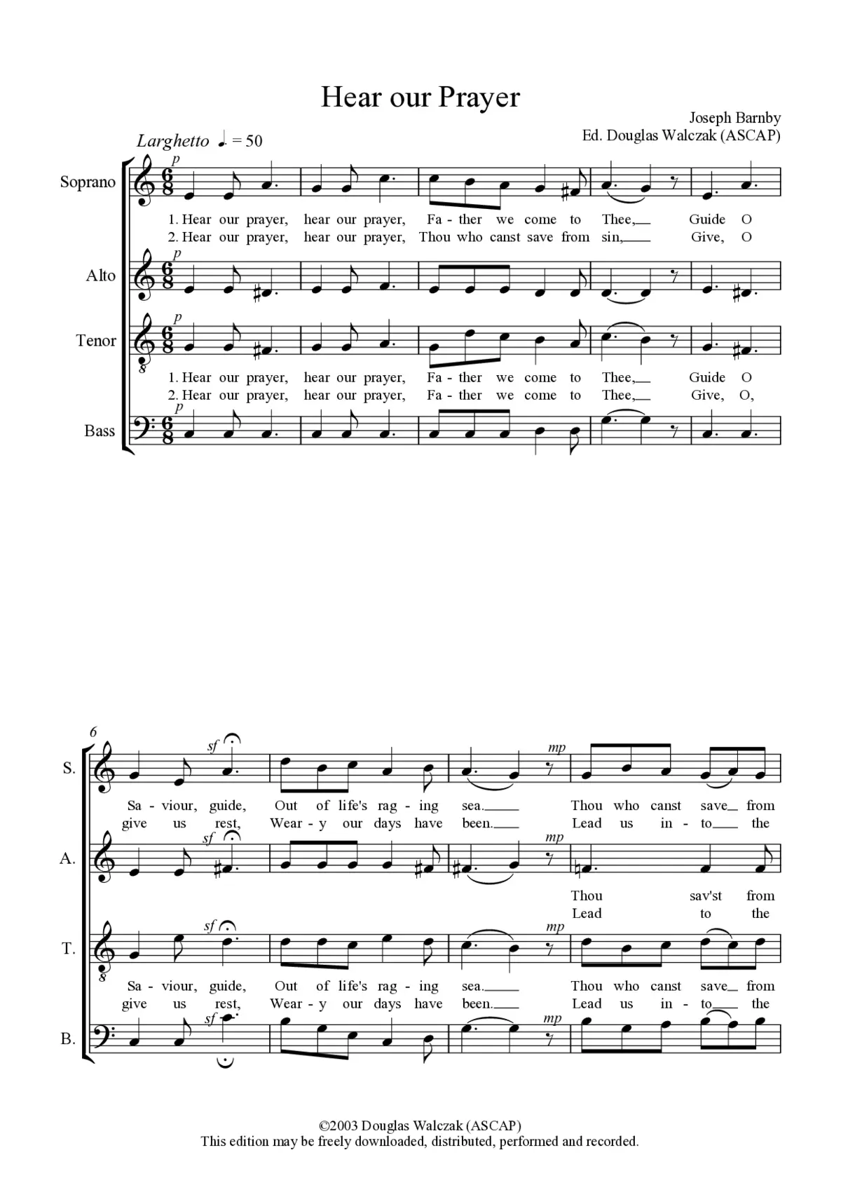Hear our prayer - Page 1