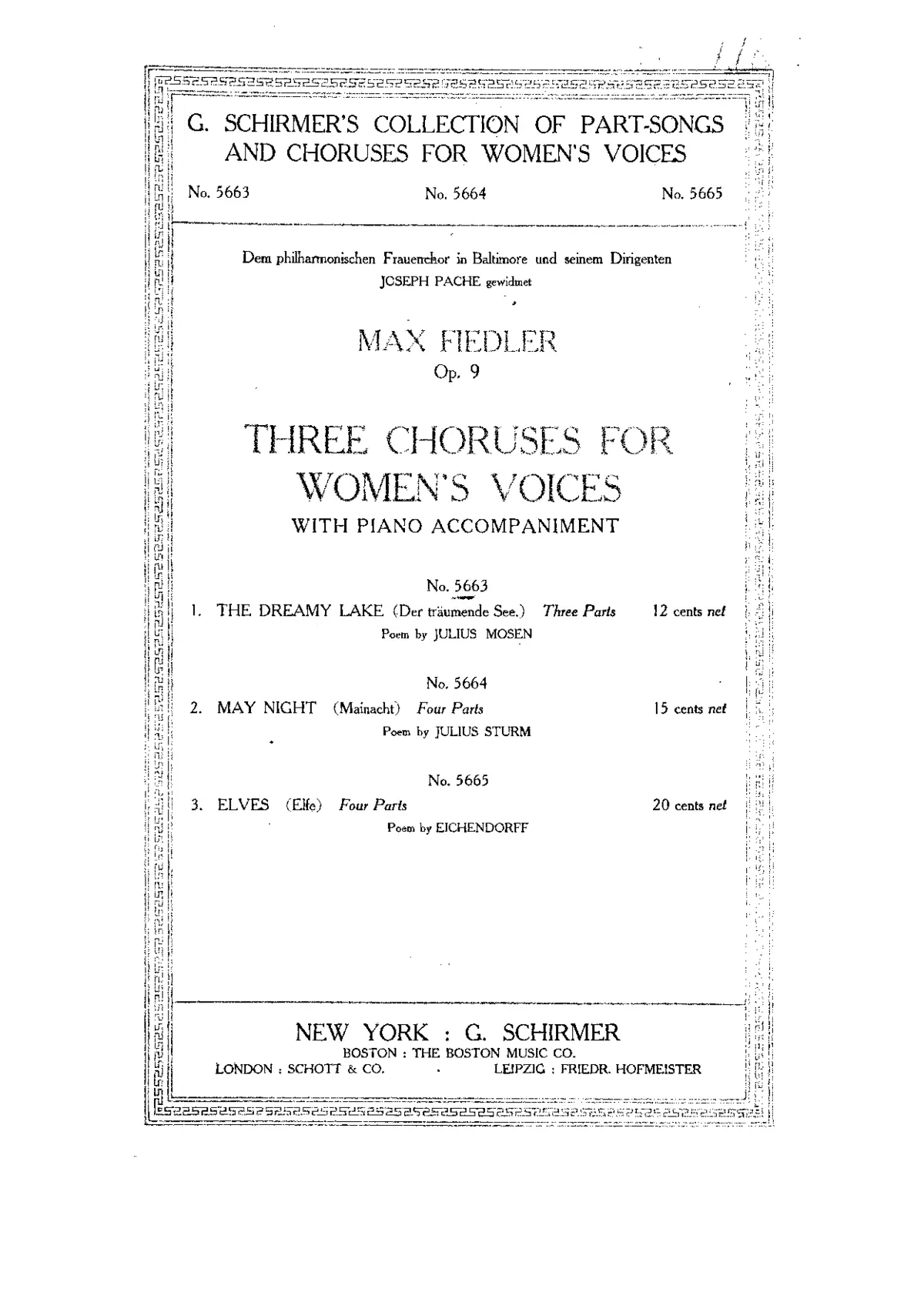 3 Choruses - Page 1
