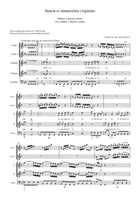 Sancta et immaculata virginitas