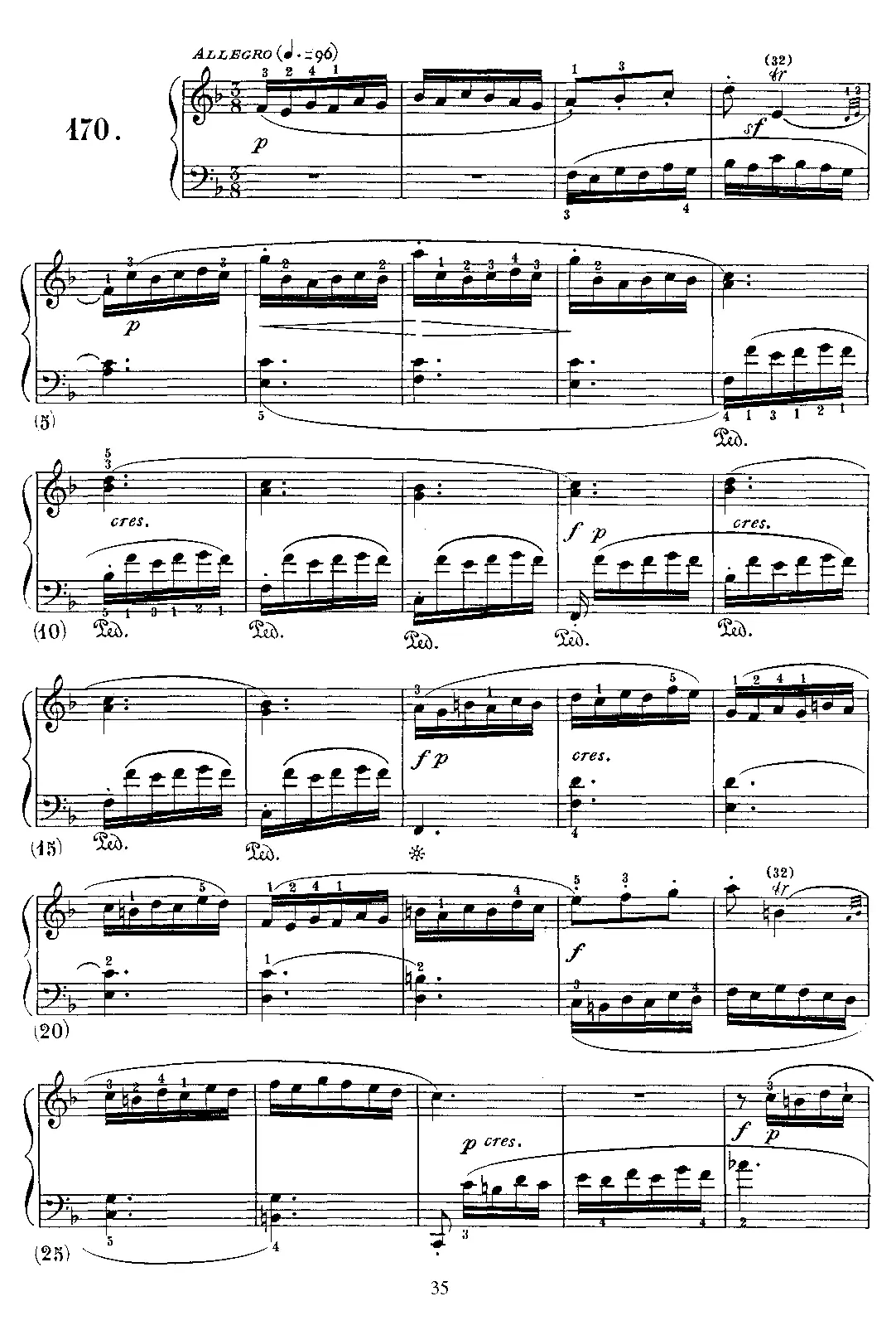 Keyboard Sonata in F major - Page 1