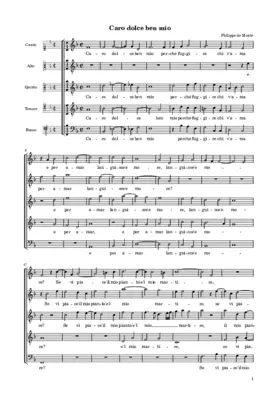 Caro dolce ben mio