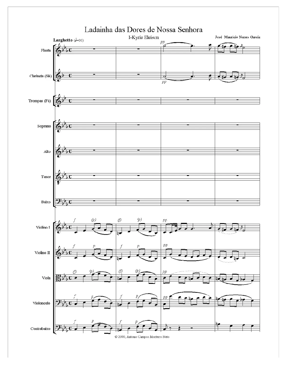 Litany for the Sorrows of Our Lady - Page 1
