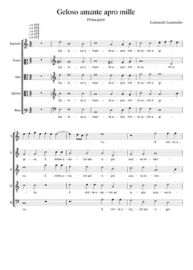 Geloso amante apro mille