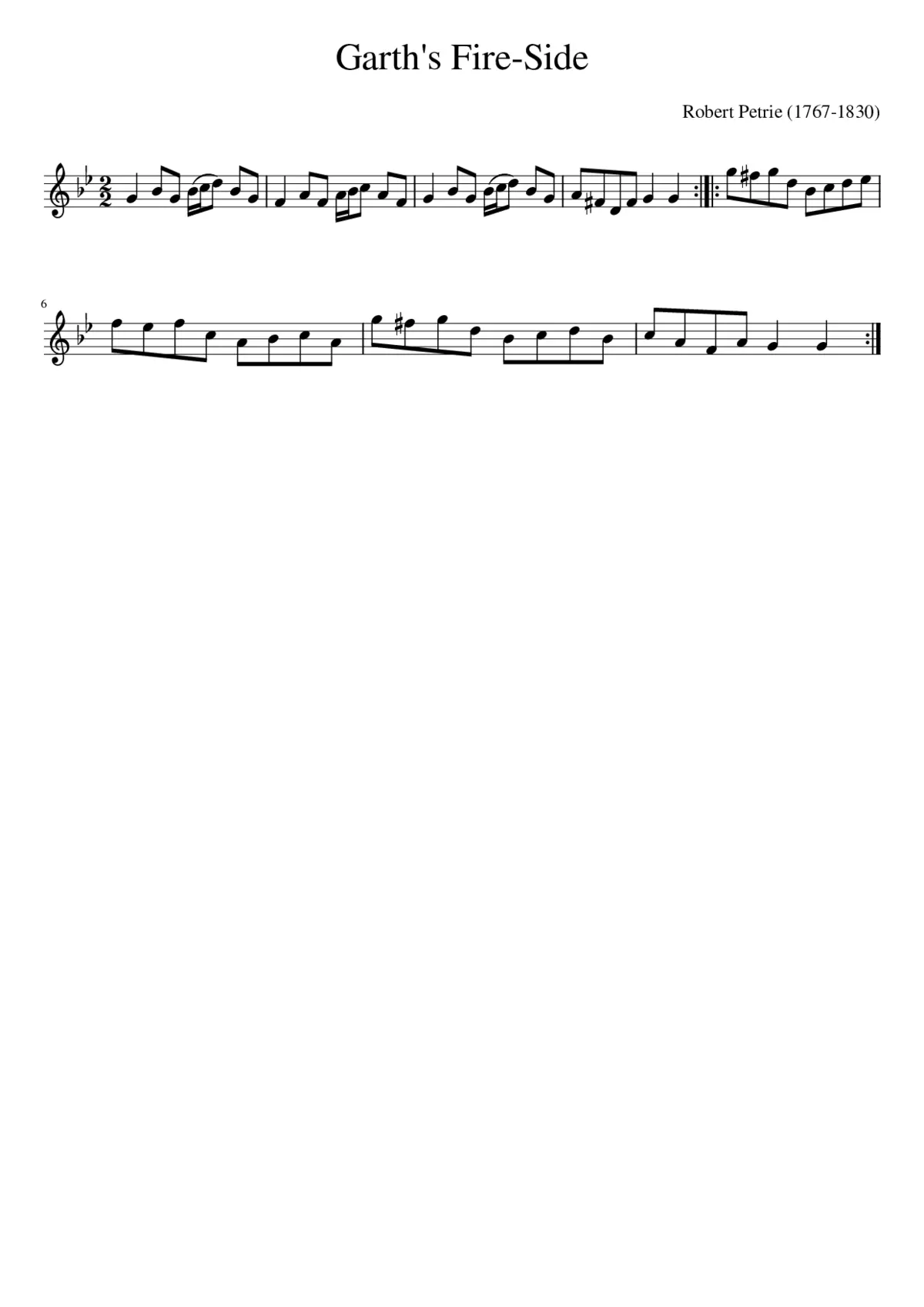 Garth's Fire-Side - Page 1