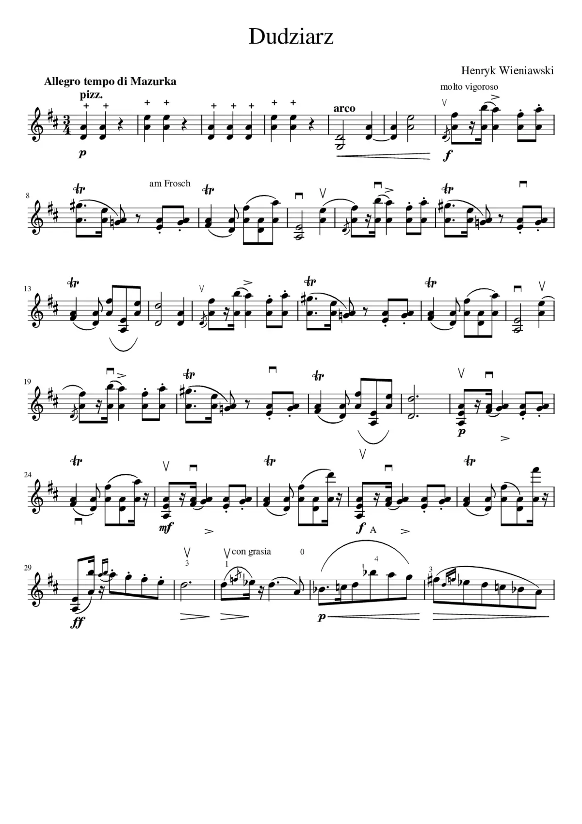 Dudziarz/Le Ménétrier - Page 1