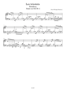 Les Tricotets suite en Sol Nr 1