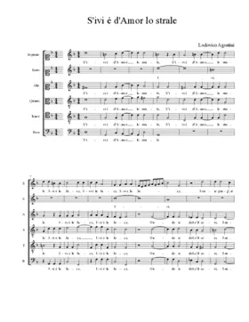 S'ivi è d'Amor lo strale