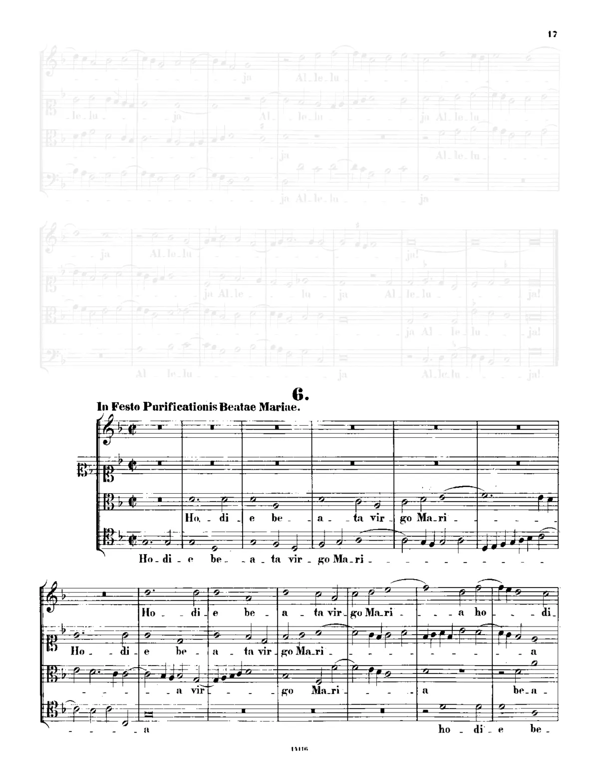 Hodie beata Virgo - Page 1