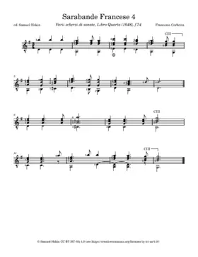 Sarabande Francese 4