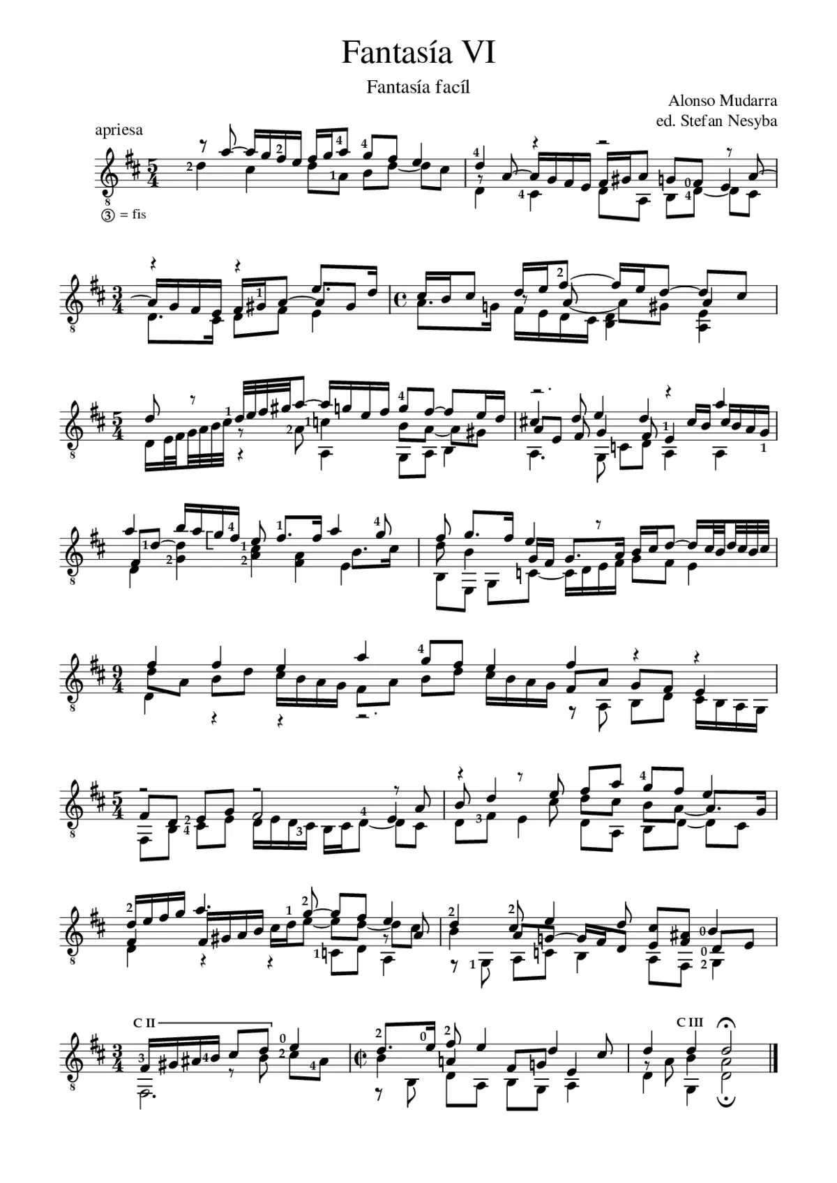 Fantasía VI - Page 1