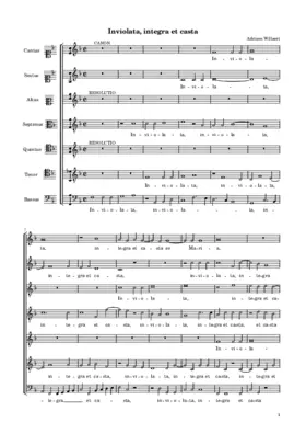 Inviolata, integra et casta