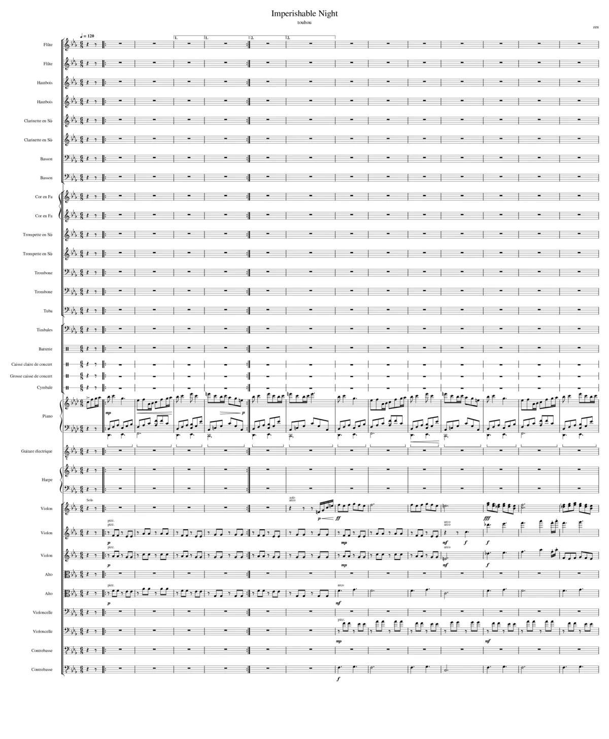 Imperishable Night - Page 1