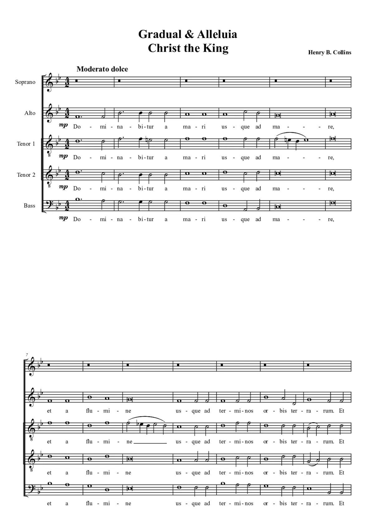 Gradual & Alleluia Christ the King - Page 1