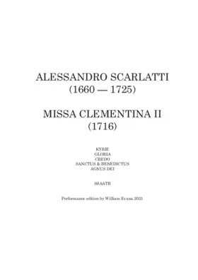 Missa Clementina II