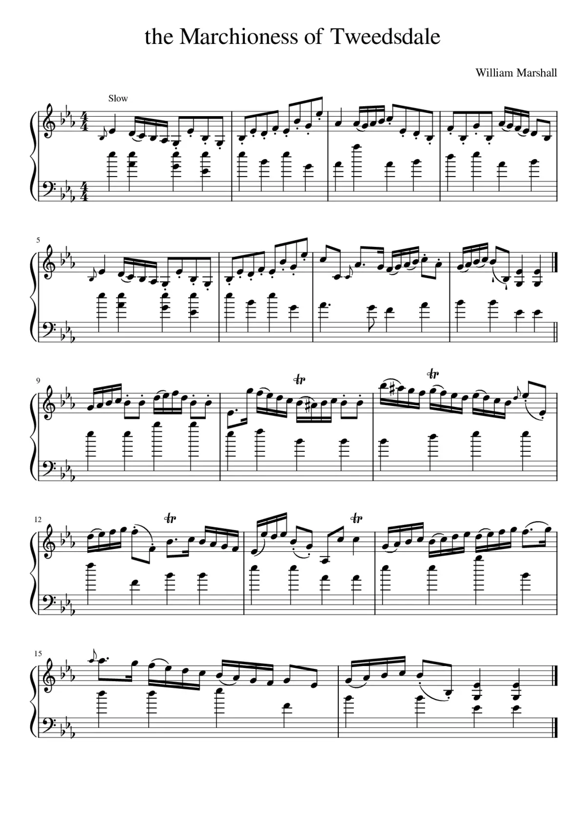 the Marchioness of Tweedsdale - Page 1