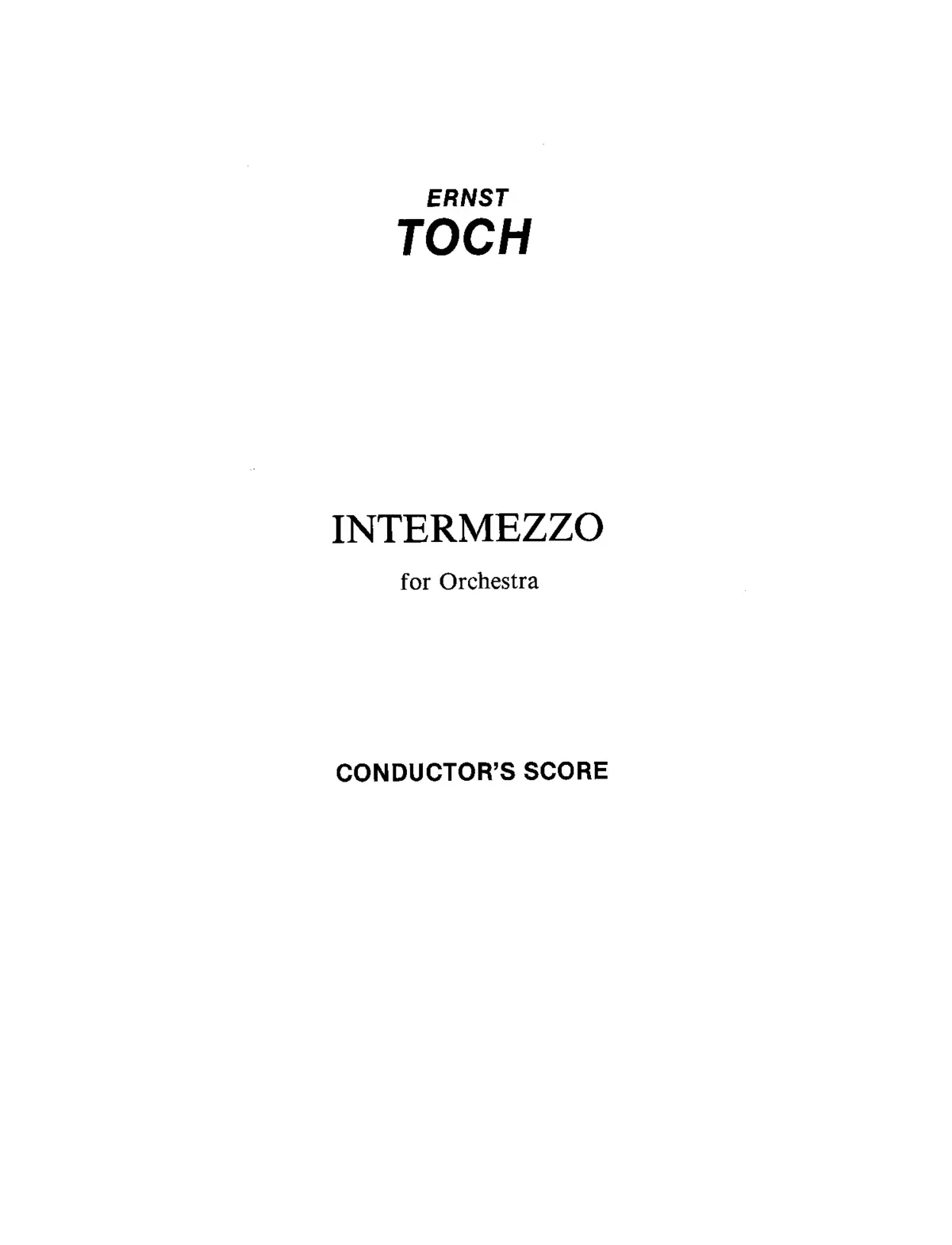3 Pieces for Doctor's Orchestra - Page 1