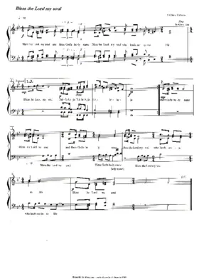 Bless the Lord, my soul