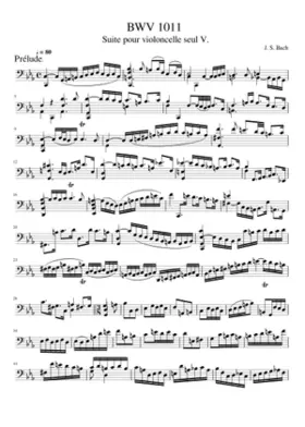 Cello Suite No.5 in C minor BWV 1011