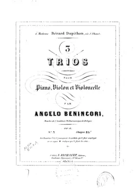 Piano Trios, Op.6