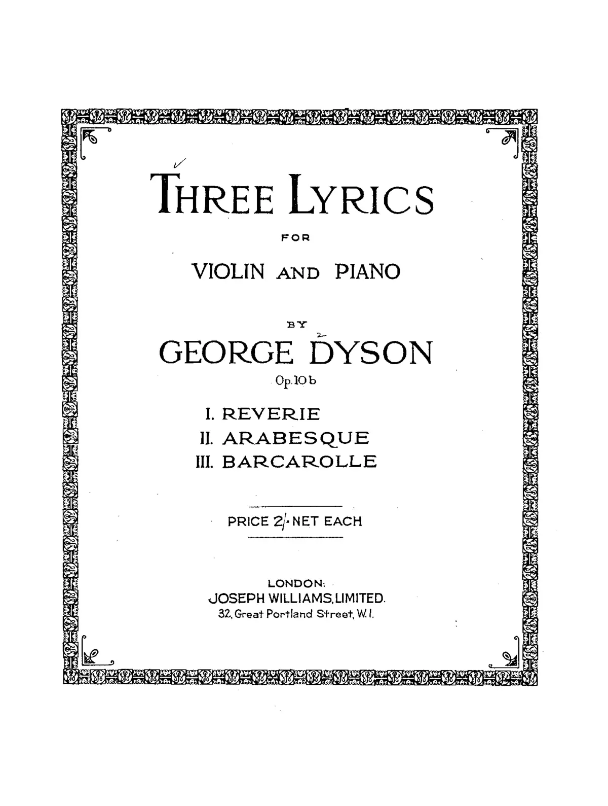 3 Lyrics - Page 1