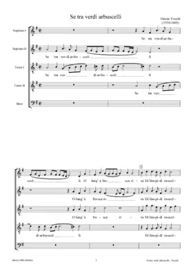 Se tra verdi arbuscelli