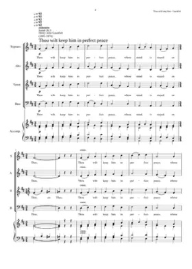 Thou wilt keep him in perfect peace