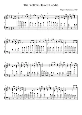 The Yellow-Haired Laddie