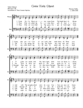 Come Holy Ghost, eternal God