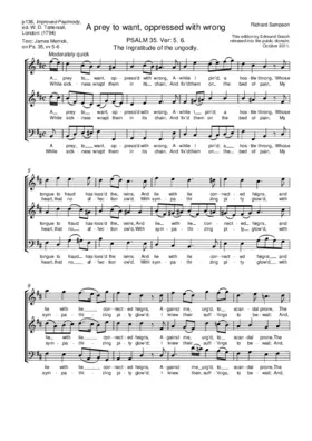 A prey to want, oppressed with wrong