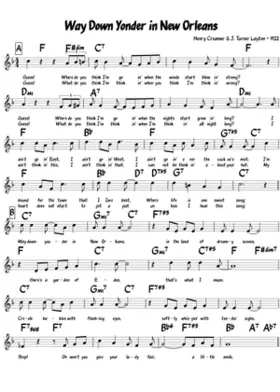 way down yonder in new orleans