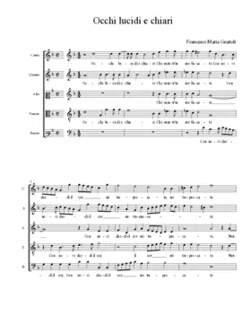 Occhi lucidi e chiari